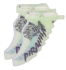 WINDSURFING FINS , Makani Fins, PIRANHA: Pure Wave (Single, Twin, Thruster, Quad) - 1